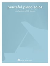 Peaceful Piano Solos piano sheet music cover